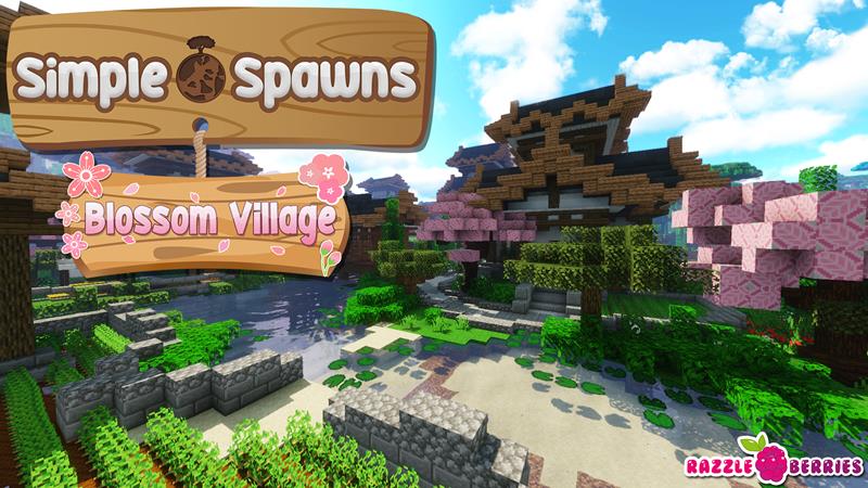 Simple Spawns: Blossom Village Key Art