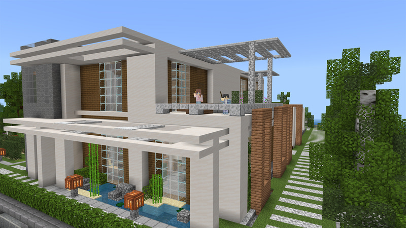 Upgradable Modern Mansion by Octovon