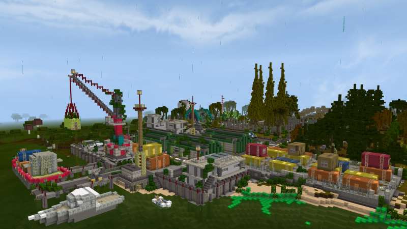 Nuclear Craft Deserted City In Minecraft Marketplace Minecraft