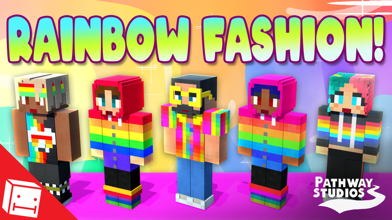 Rainbow Fashion! Key Art