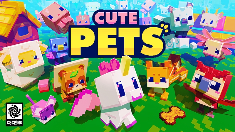 Cute Pets by Cyclone - Minecraft Marketplace (via playthismap.com)