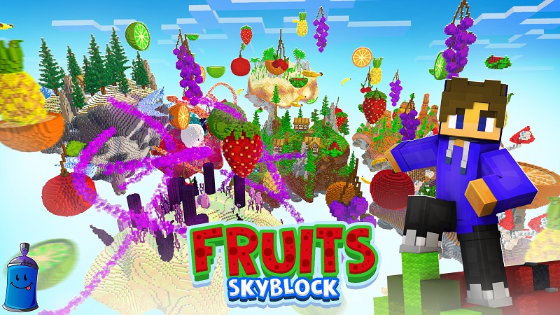 Fruits Skyblock Key Art