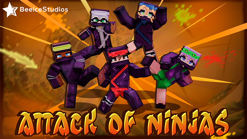 Attack of Ninjas Key Art