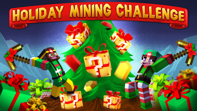 Holiday Mining Challenge Key Art