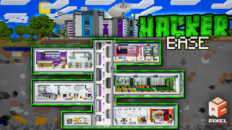 Hacker Base in Minecraft Marketplace | Minecraft