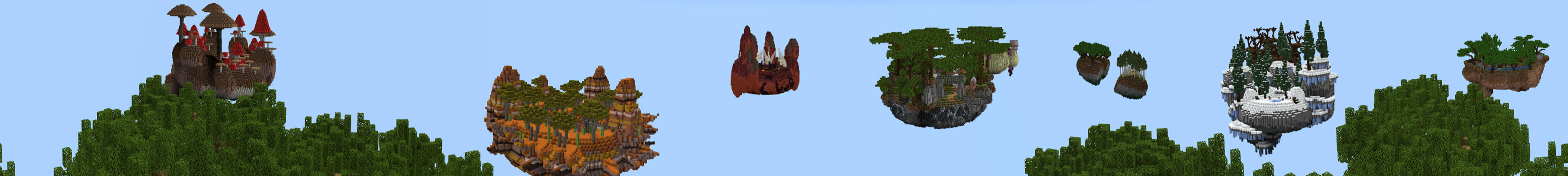 Donut Skyblock Panorama