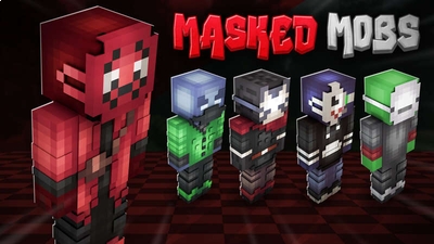 Masked Mobs on the Minecraft Marketplace by RareLoot Masked Mobs on the Minecraft Marketplace by RareLoot
