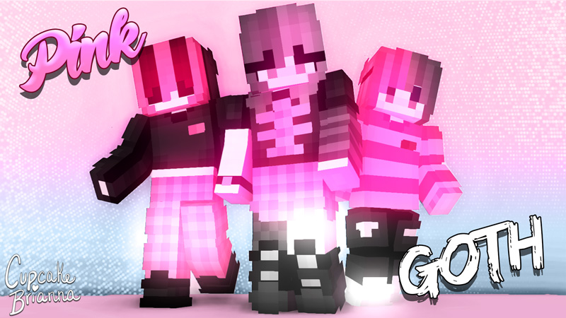 Pink Goth Skin Pack Key Art