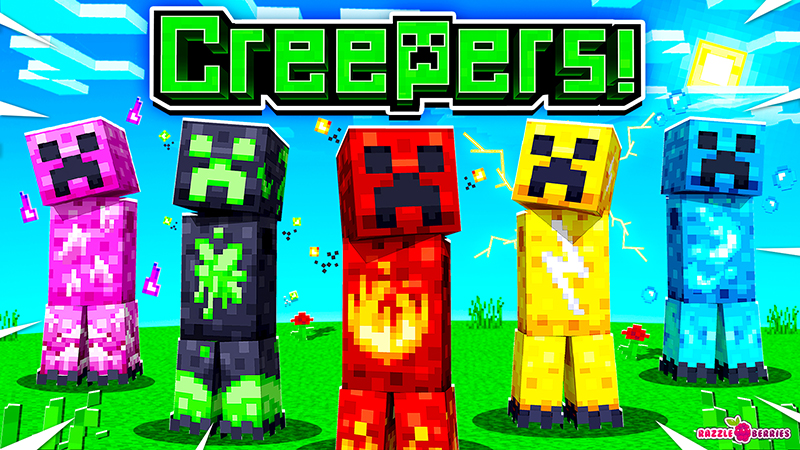 Creepers! in Minecraft Marketplace