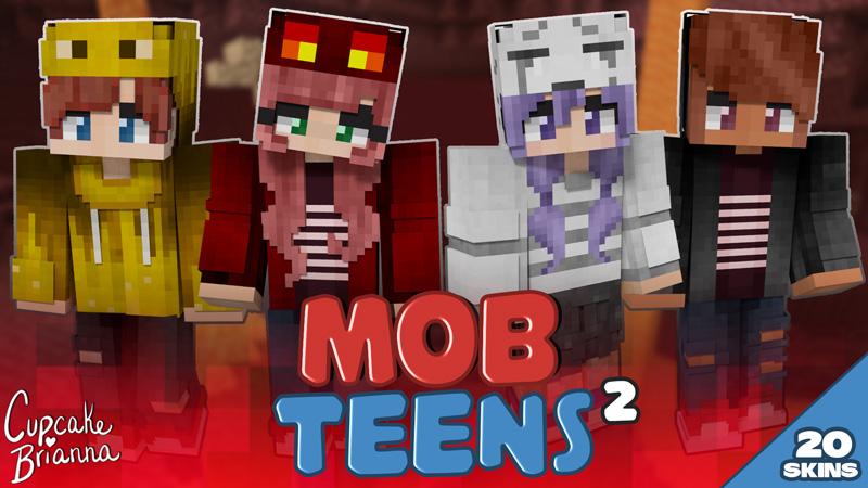 Mob Teens 2 Hd Skin Pack In Minecraft Marketplace Minecraft