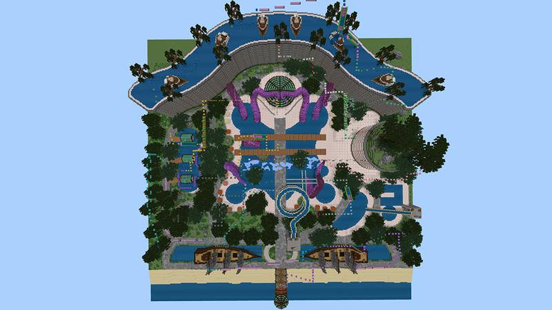 Luxury Parkour Island by Giggle Block Studios
