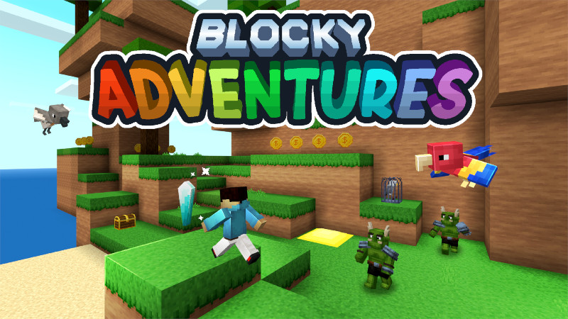 Blocky Adventures Key Art