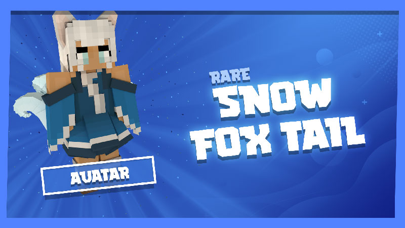 Snow Fox Tail Avatar Key Art