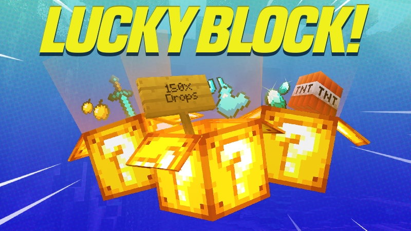 LUCKY BLOCK! Key Art