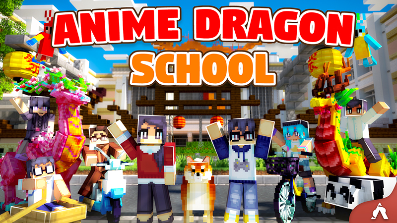 Anime Dragon School Key Art