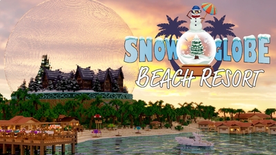 Snow Globe Beach Resort on the Minecraft Marketplace by BTWN Creations Snow Globe Beach Resort on the Minecraft Marketplace by BTWN Creations