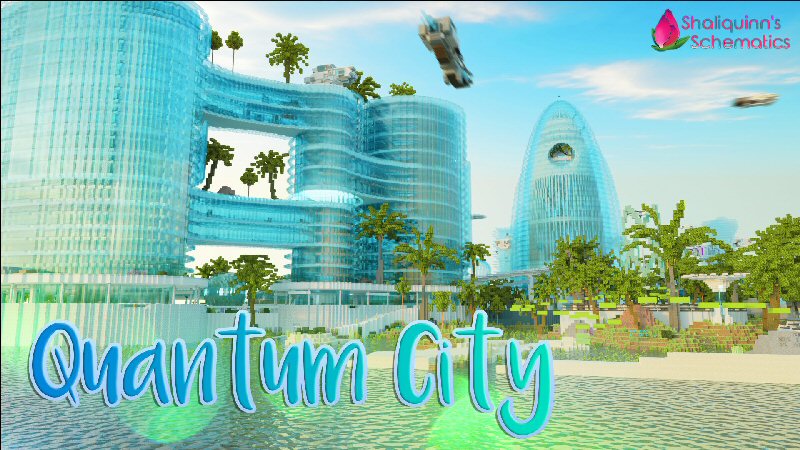 Quantum City on the Minecraft Marketplace by Shaliquinn's Schematics Quantum City on the Minecraft Marketplace by Shaliquinn's Schematics