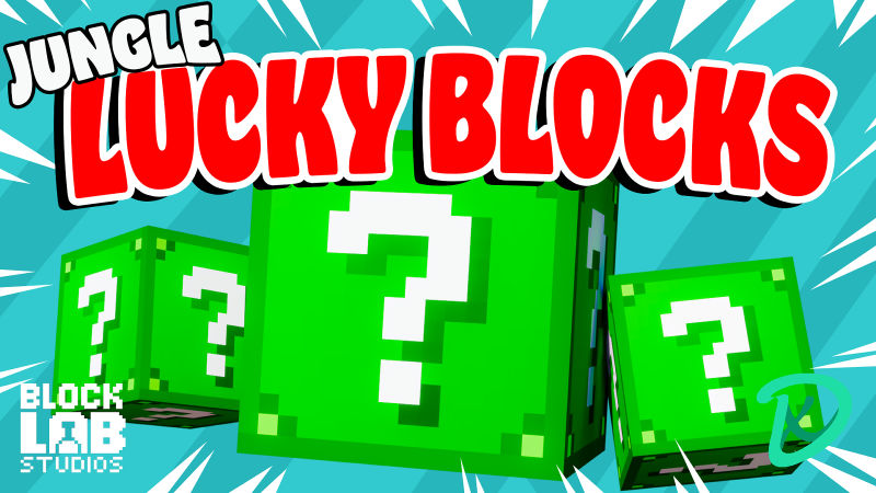 Jungle Lucky Blocks Key Art