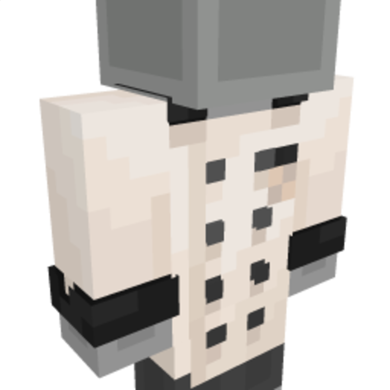 Chefs Coat by Minecraft Minecraft Marketplace (via