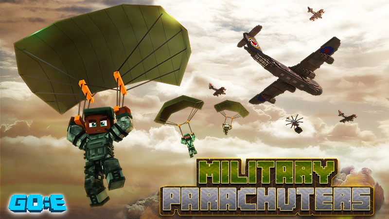 Military Parachuters Key Art