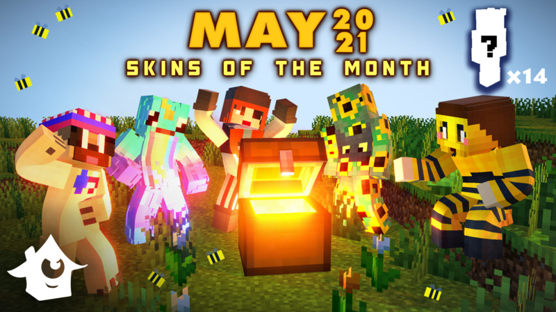 May 2021 Skins of the Month Key Art