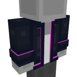 Ender Jacket by Mob Pie - Minecraft Marketplace (via bedrockexplorer.com)