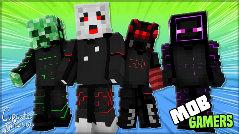 Mob Gamers Skin Pack Key Art