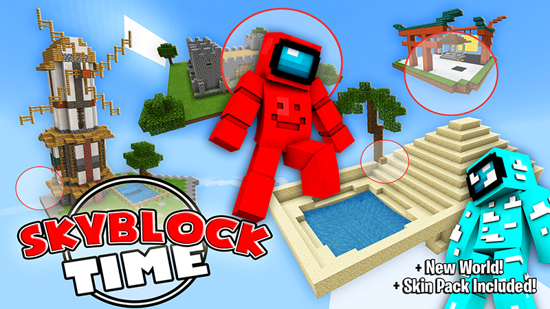 SkyBlock Time Key Art