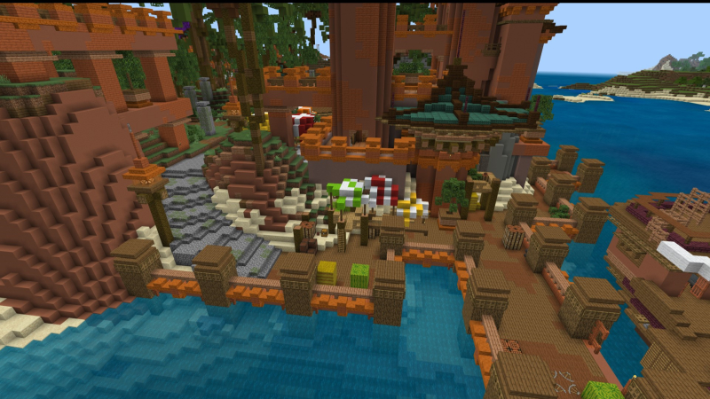 Tropical Island In Minecraft Marketplace Minecraft