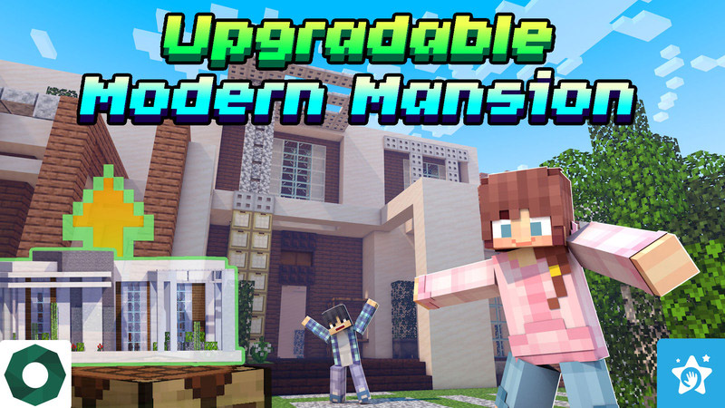 Upgradable Modern Mansion Key Art