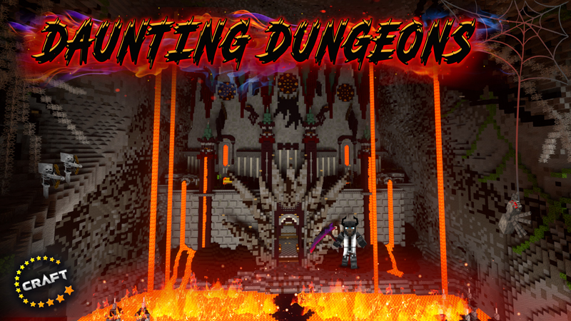 Daunting Dungeons Key Art