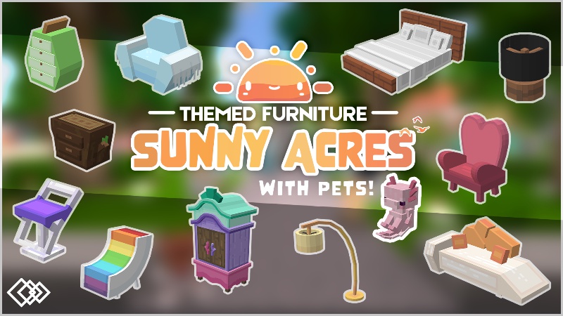 Themed Furniture: Sunny Acres Key Art