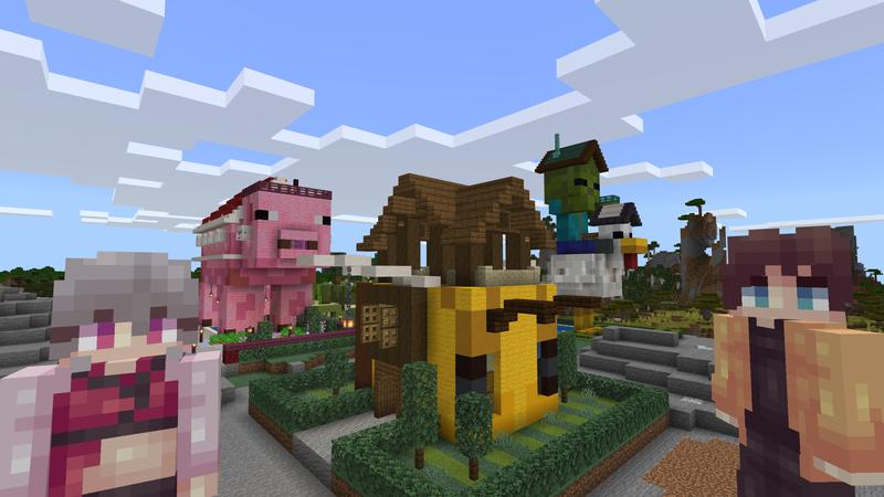 Craftable Mob Houses by Cubed Creations