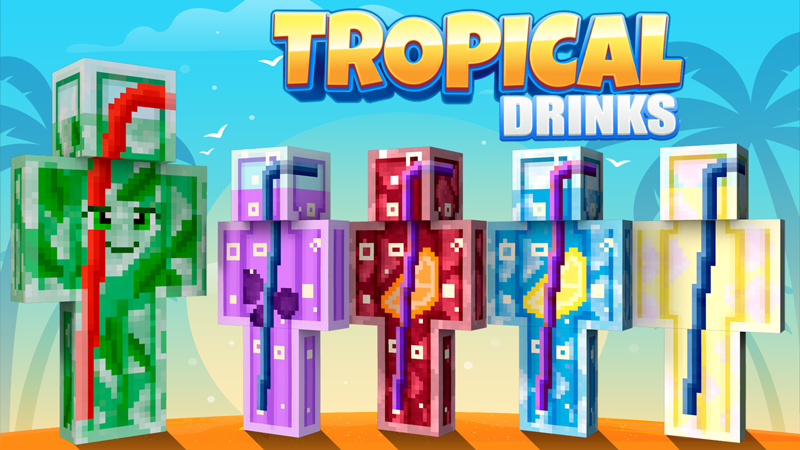 Tropical Drinks Key Art