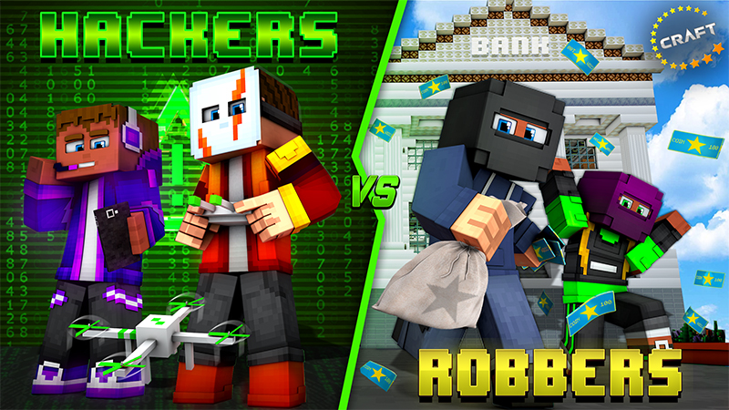 Hackers vs Robbers Key Art