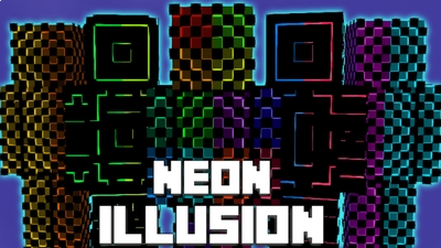 Neon Illusion on the Minecraft Marketplace by Pixelationz Studios Neon Illusion on the Minecraft Marketplace by Pixelationz Studios
