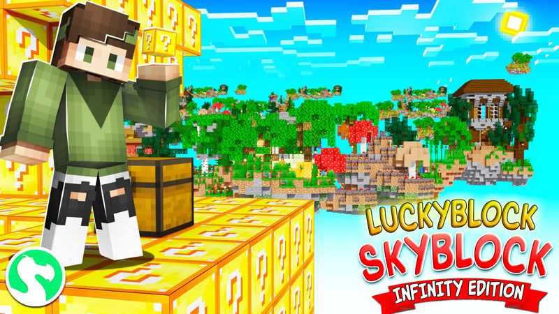 Infinity Lucky Block Skyblock In Minecraft Marketplace Minecraft