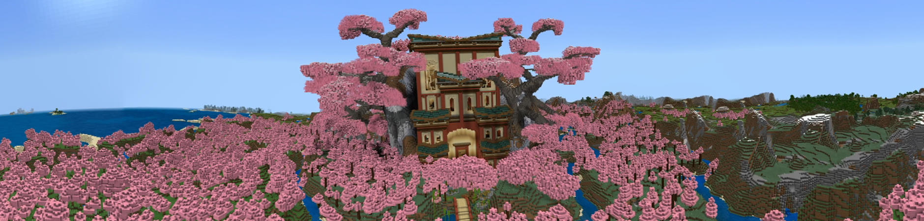 Blossom Temple Panorama