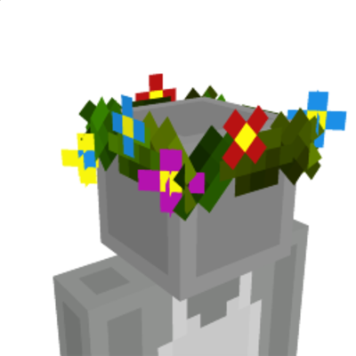 Leavy Flower Crown on the Minecraft Marketplace by Dragnoz Leavy Flower Crown on the Minecraft Marketplace by Dragnoz
