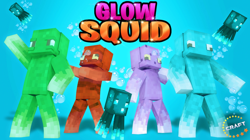 Glow Squids Key Art