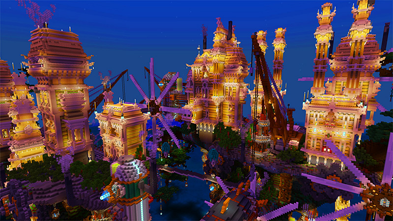 steampunk city minecraft