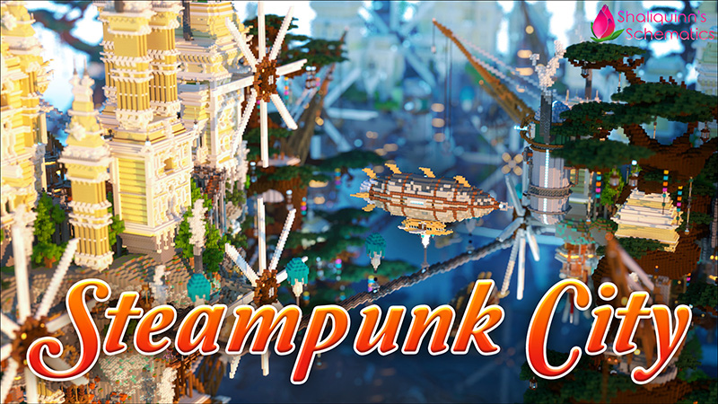 Featured image of post Steampunk City Map Minecraft steampunk city 80 completed by notux on deviantart