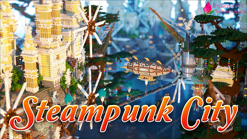 Steampunk City In Minecraft Marketplace Minecraft