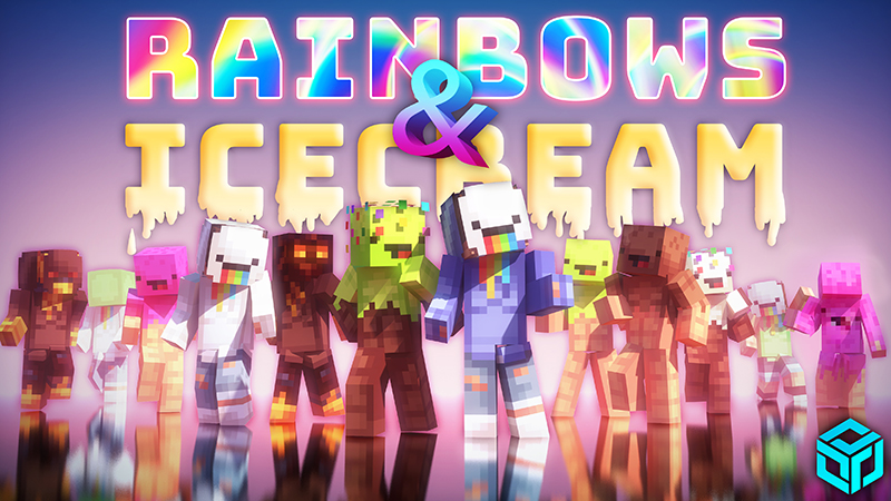 Rainbows & Ice Cream Key Art