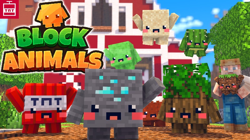 Block Animals Key Art