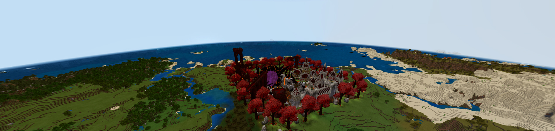 Nether Village Panorama