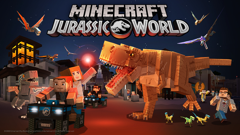 Jurassic World in Minecraft Marketplace Minecraft