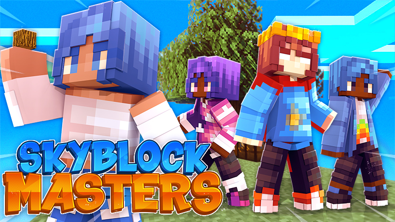 Skyblock Masters Key Art