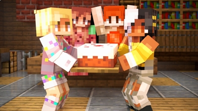 Cake Kids on the Minecraft Marketplace by CubeCraft Games Cake Kids on the Minecraft Marketplace by CubeCraft Games