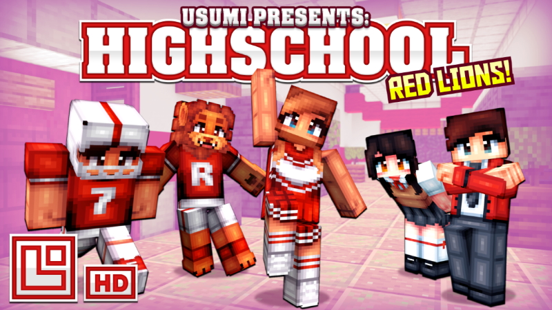 High School Red Lions! Key Art